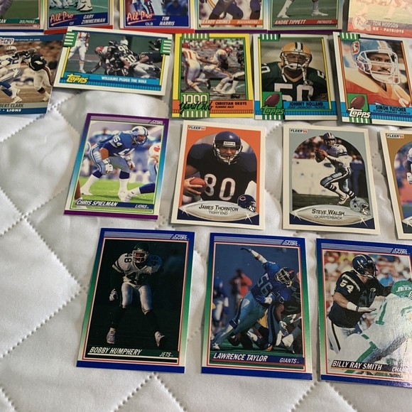 1990NFL Topps, Score, Fleer90, etcFootball Card Lot 25 cards great condition🏈🔥 - Picture 9 of 12